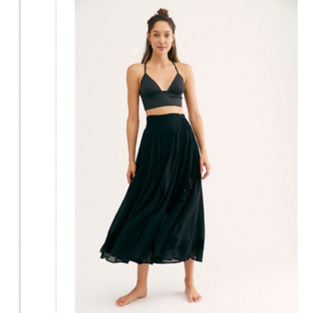 Free People Elsa Wrap Skirt